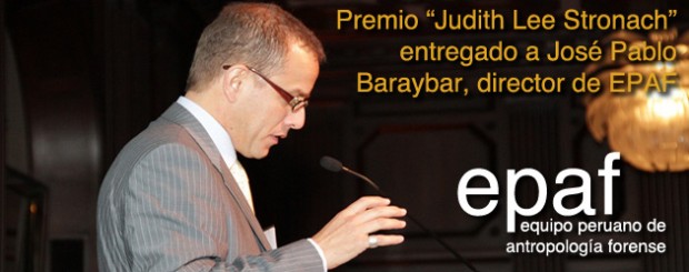 Premian Labor de EPAF en Derechos Humanos “El reto es una verdadera inserción social de las víctimas”, dijo Baraybar El Center for Justice & Accountability – CJA, entregó el premio de derechos humanos “Judith Lee Stronach” 2011...