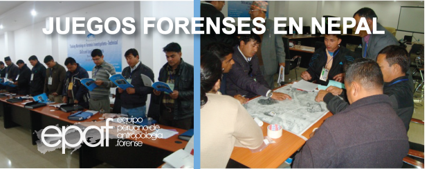 Juegos Forenses en Nepal From February 23-25, Nepal’s National Human Rights Commission (NHRC) carried out Forensic Games trainings for 25 human rights defenders, prosecutors, police investigators and medical doctors in Janakpur, Nepal. EPAF trained...